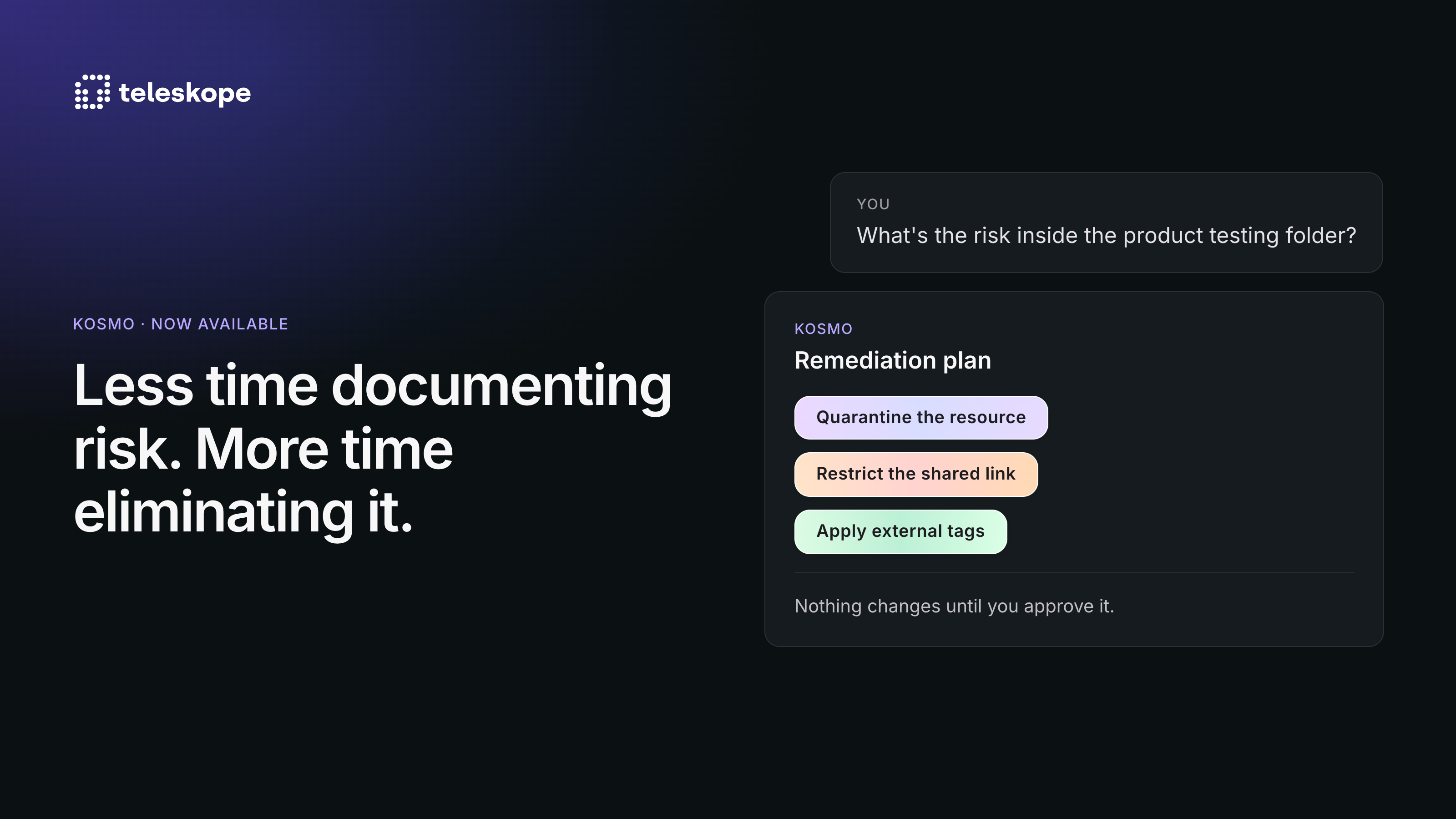 Teleskope Launches Kosmo, an AI Co-Pilot for Data Security Teams