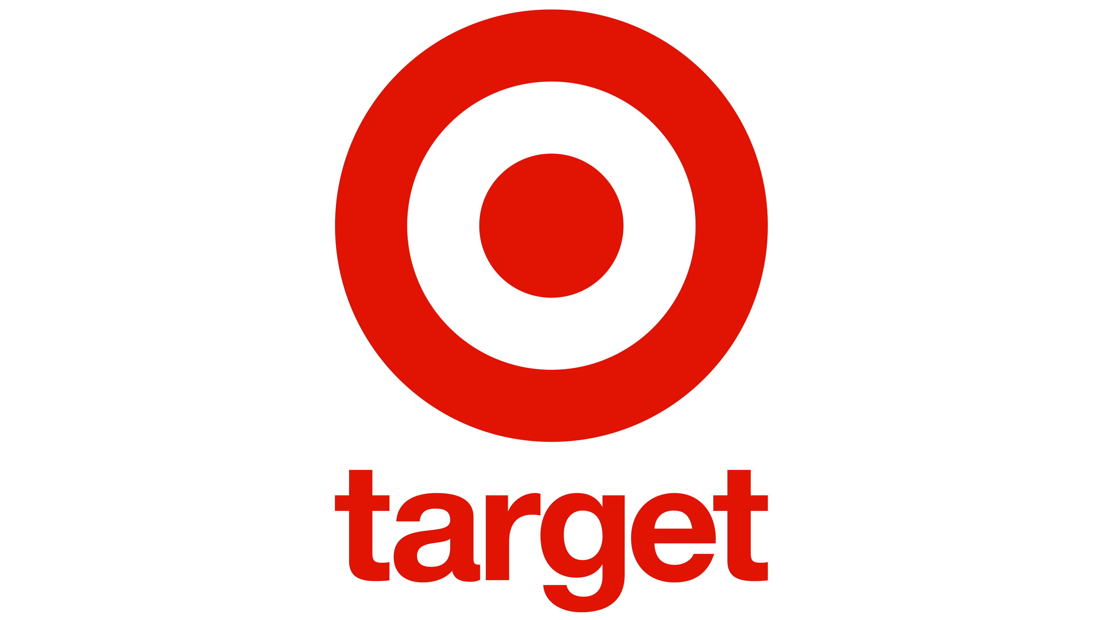 Target logo featuring a red bullseye symbol above the word target in lowercase red letters.