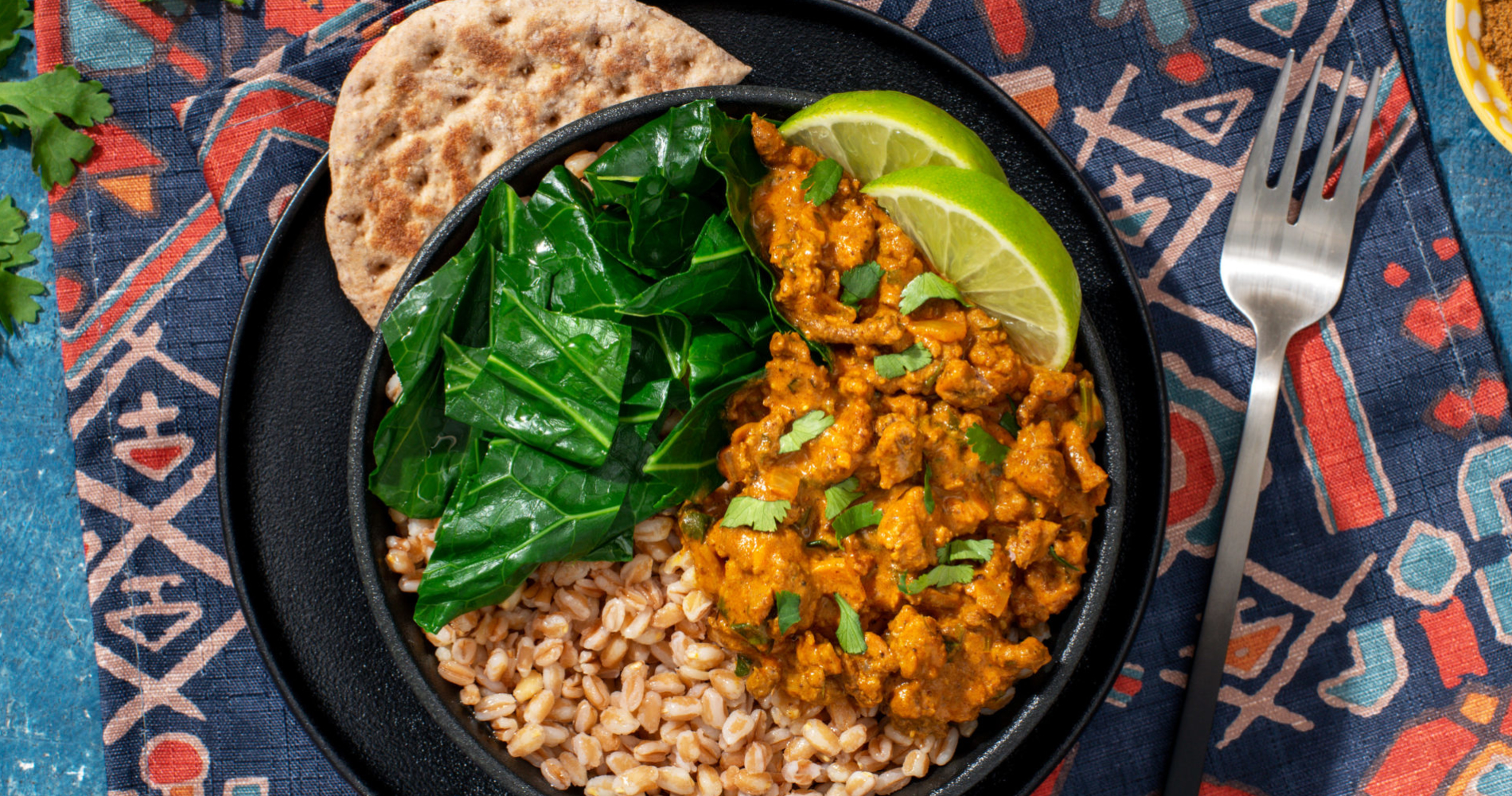 Curry Spiced Ground Beef Bowls