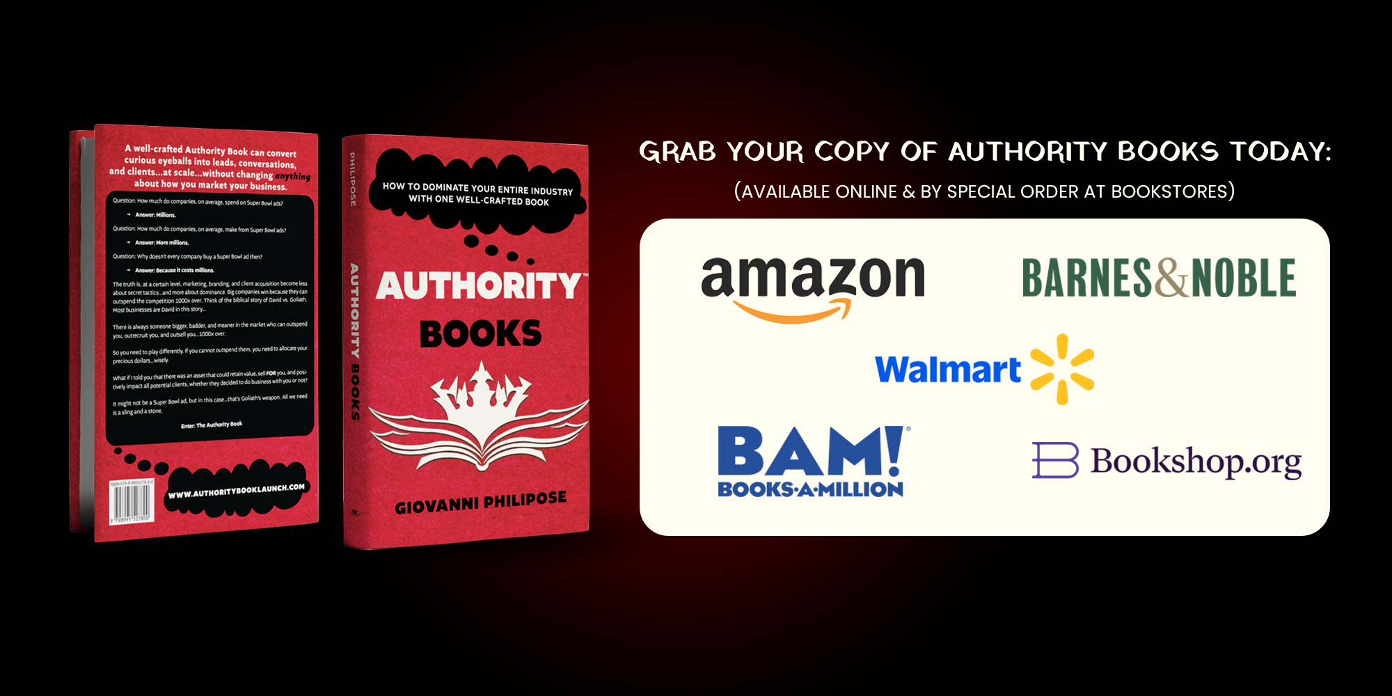Authority Books published by the team