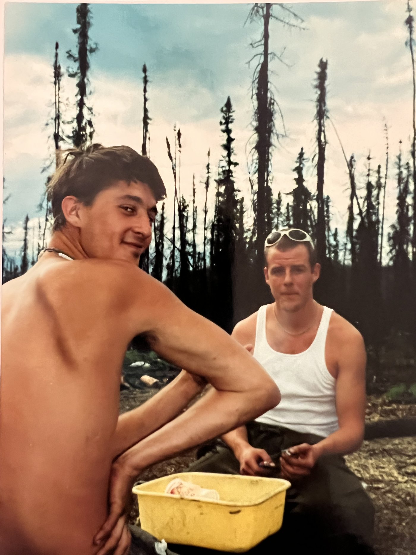 In the burn, Yukon
