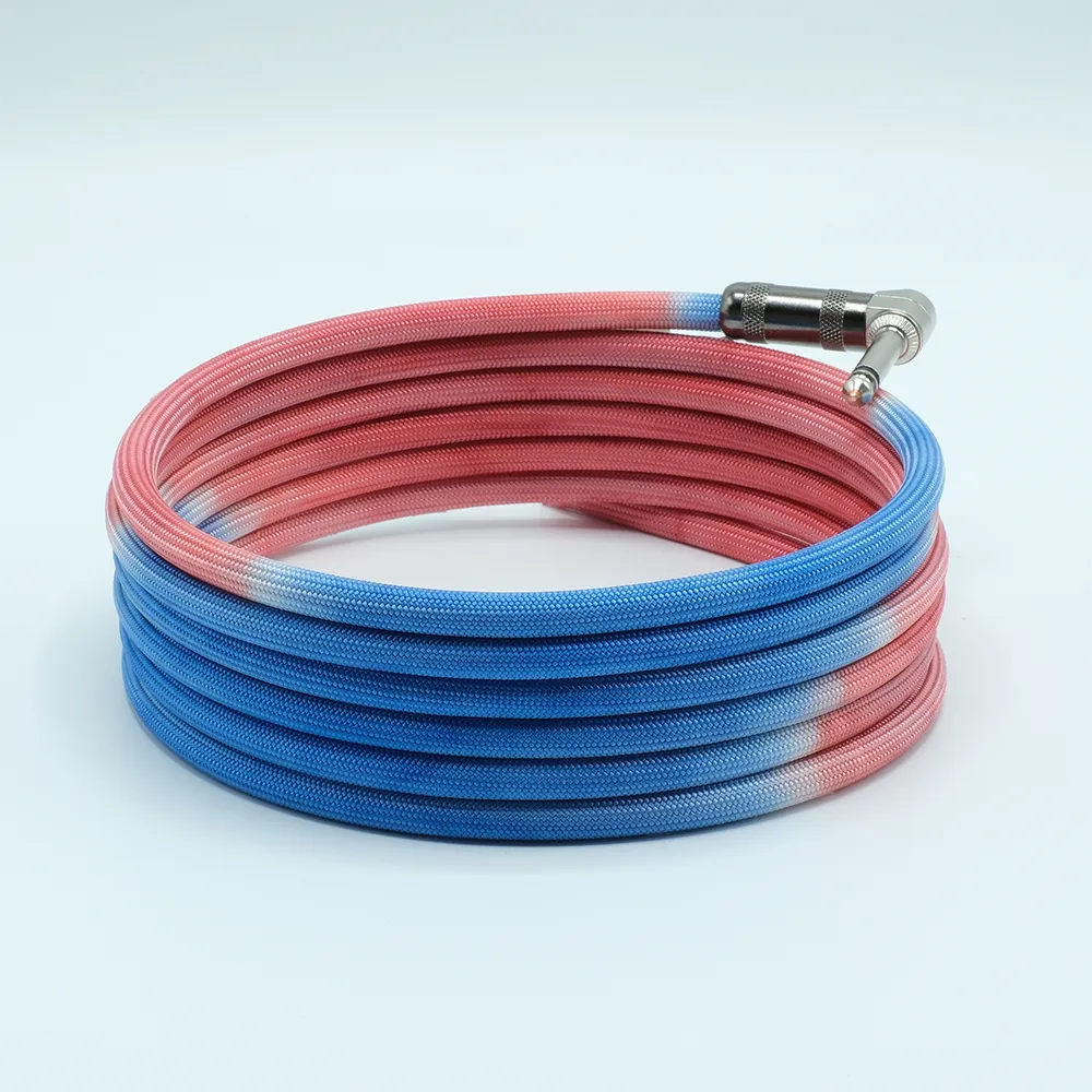 Signal Chain Audio Labs The Tie-Dyed Braided Instrument Cable