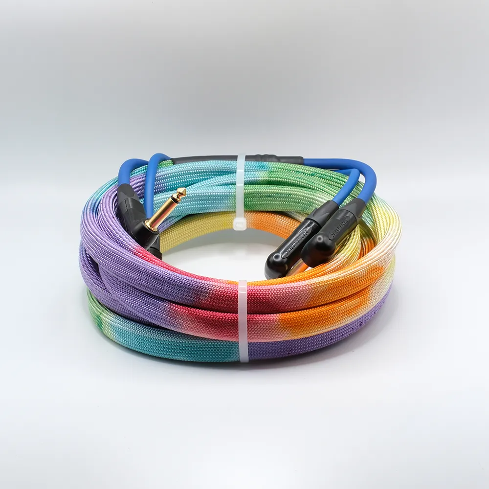 Signal Chain Audio Labs The OBEL Tie-Dyed Braided Instrument Loom