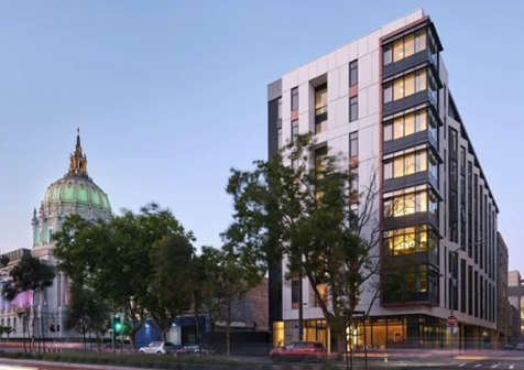 An image of inclusive housing community Civic Center