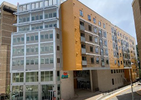 An image of inclusive housing community Main Street