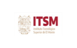 Escudo del Instituto Tecnológico Superior de El Monte al lado de las siglas ITSM en letras rojas.