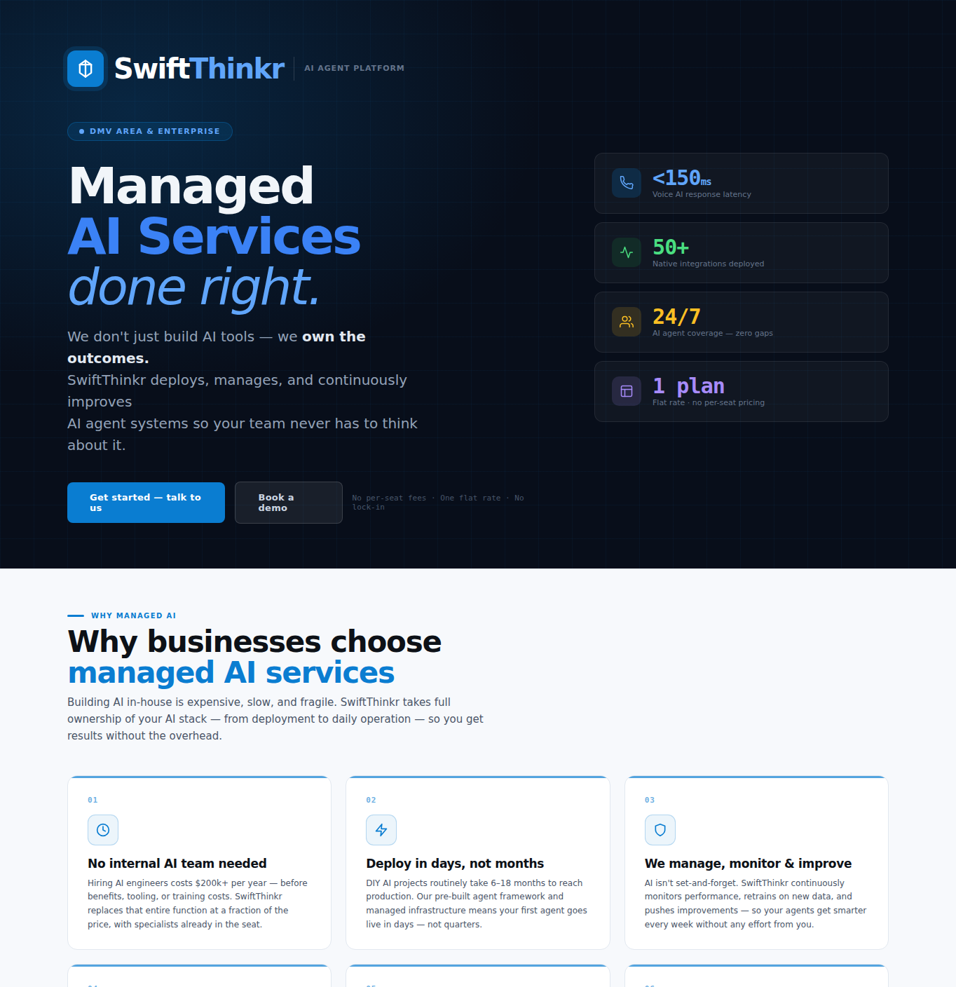 Managed AI services done right