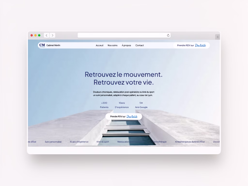 Réalisation site internet sur mesure par Miyabee — agence Webflow