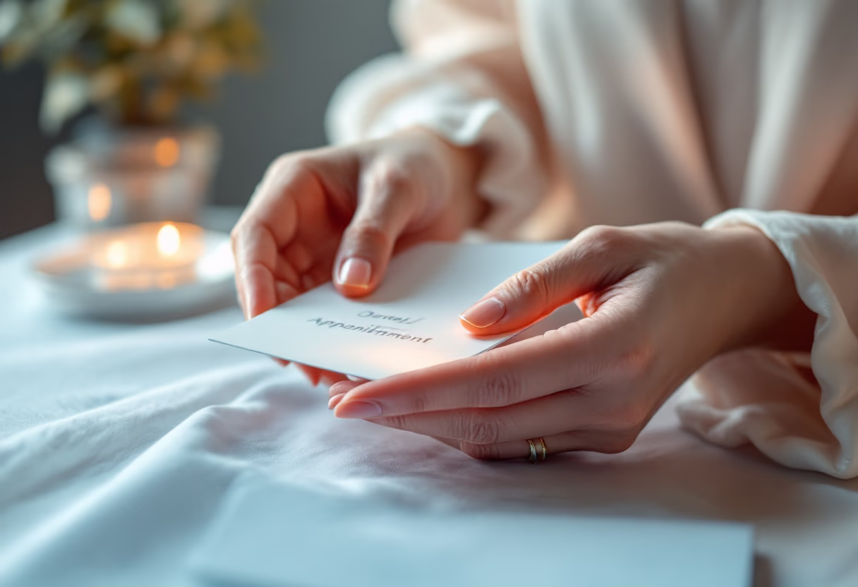 image of office receptionist (for a dental office)