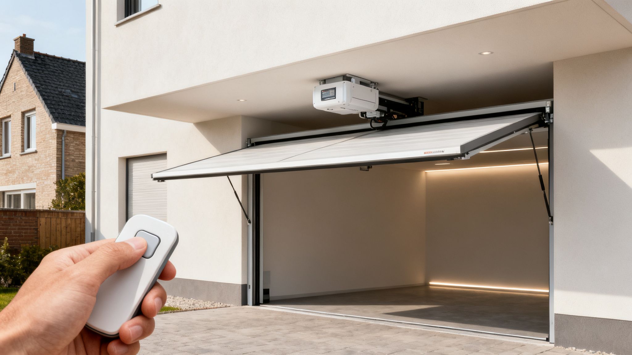 Le guide complet: motorisation porte de garage en Belgique