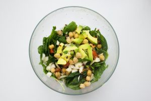 Savoring Spring with Chickpea Salad Wraps & Avocado Dill Sauce