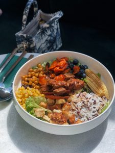 Light and Flavorful: Cauliflower Rice Burrito Bowl