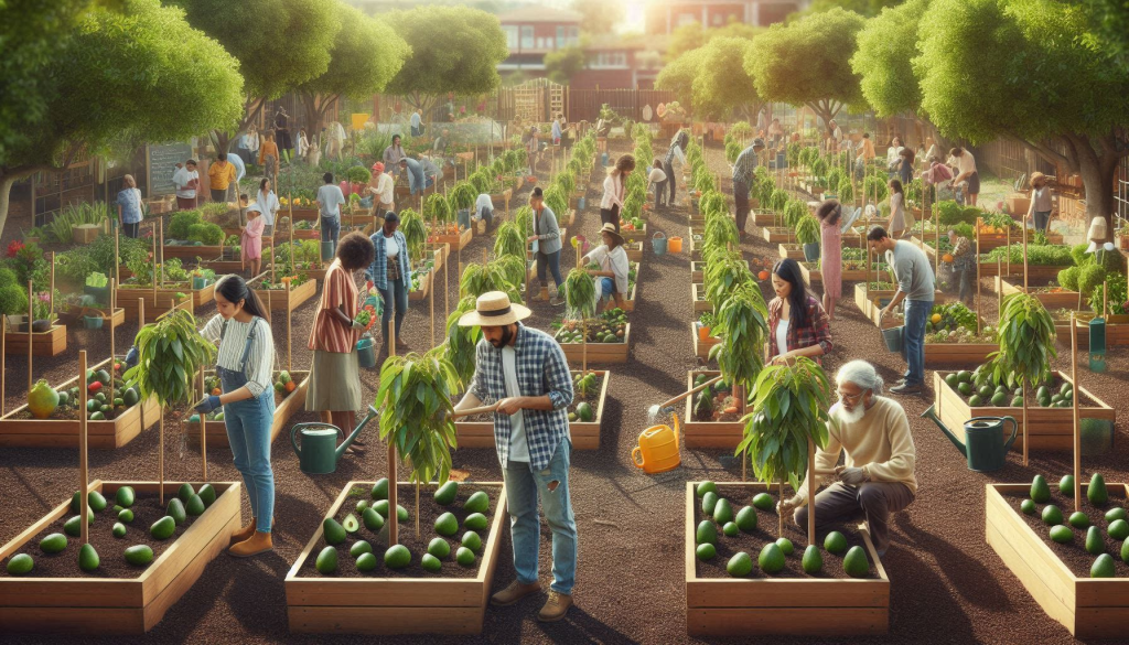 Avocados in Community Gardens