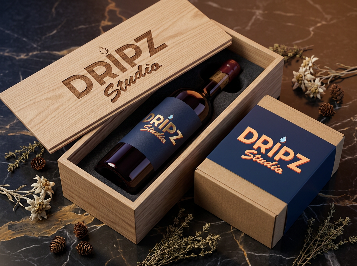 Packaging et coffrets cadeaux personnalisés : boîtes gravées et étuis premium