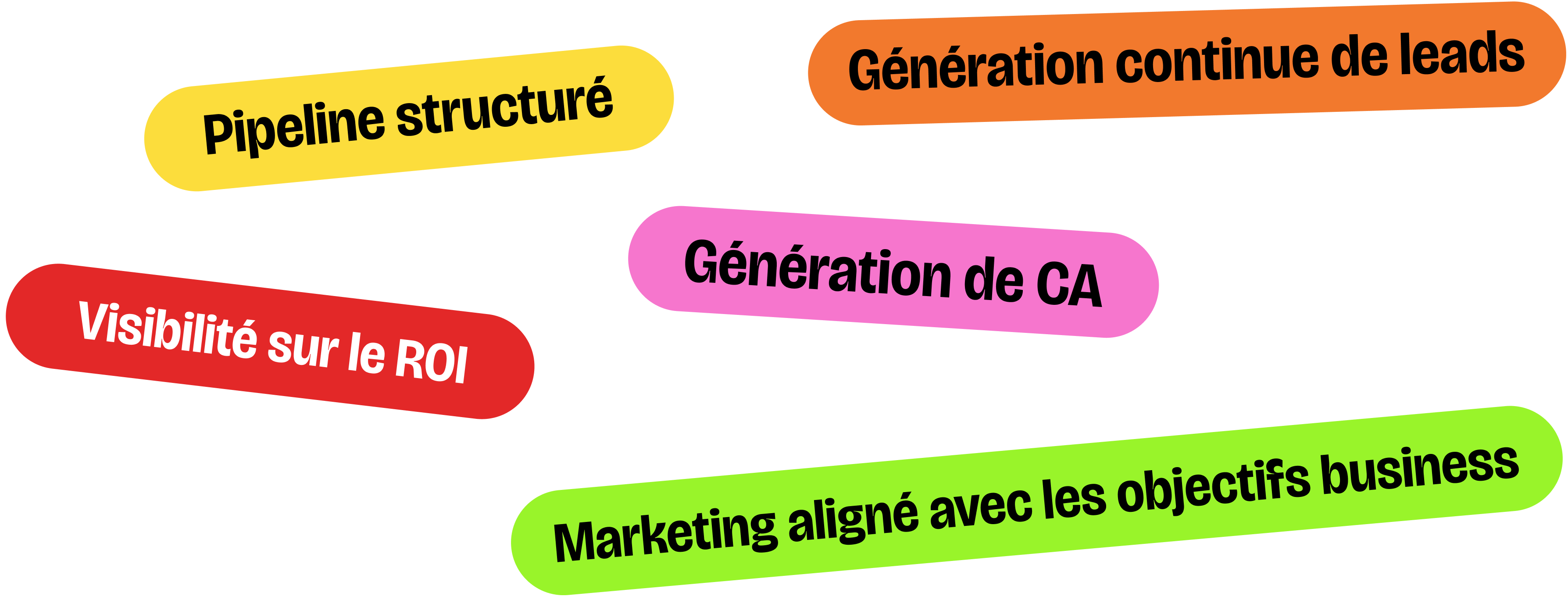Génération de leads, acquisition long terme marketing pour entreprise en croissance