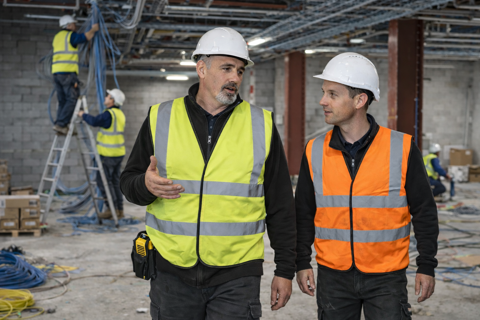 [team] image of team member (for a construction company)