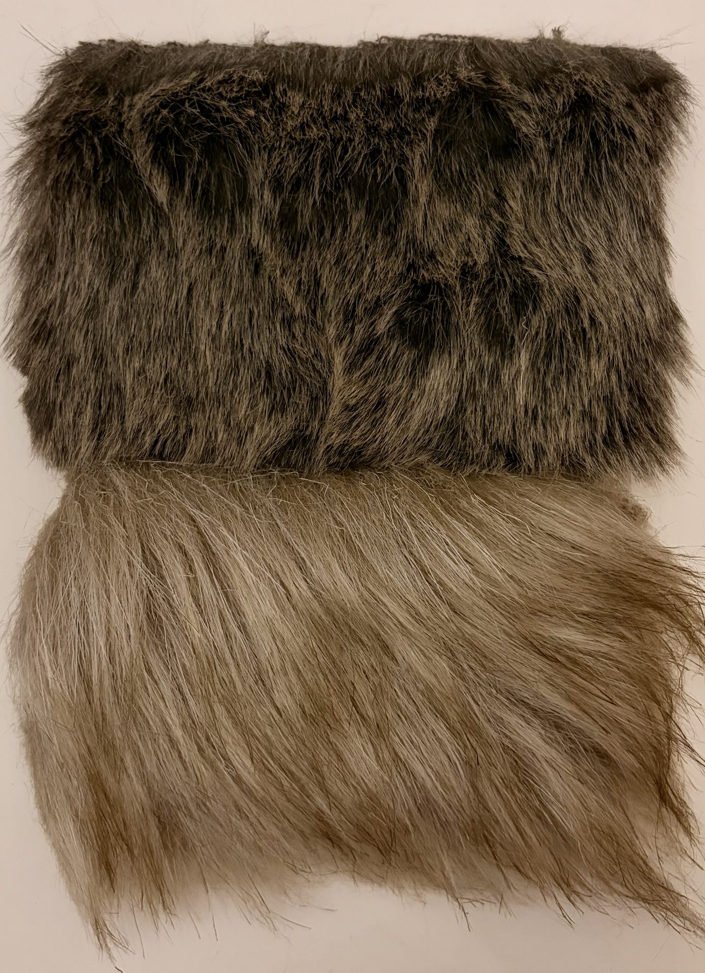 Faux fur fabric swatch used as a texture accent in Vaulted gifts