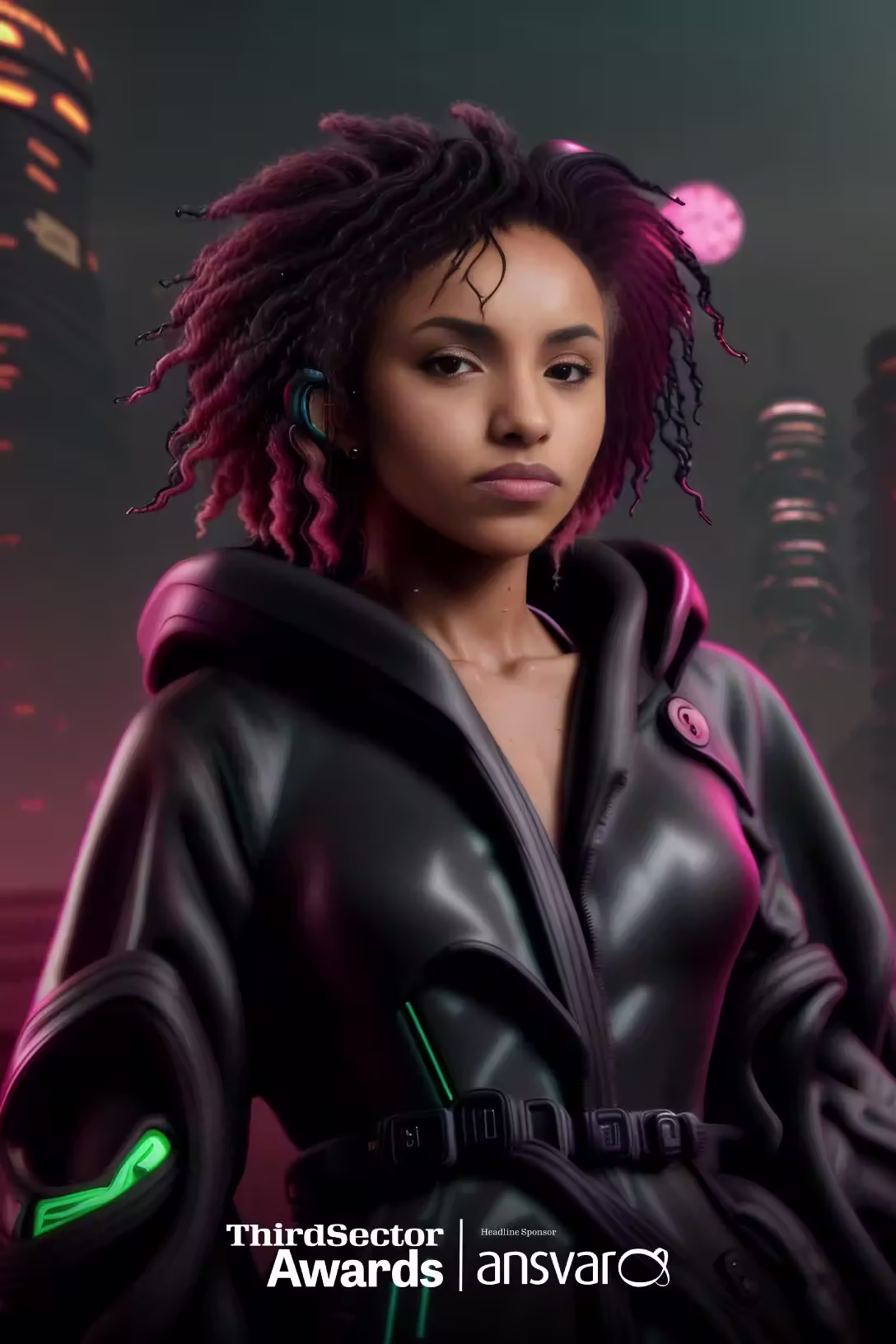 AI Photo Booth Client Sample - Cyberpunk