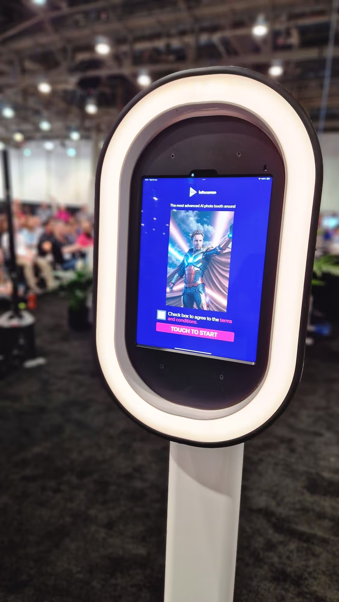 AI Photo Booth at InfoComm