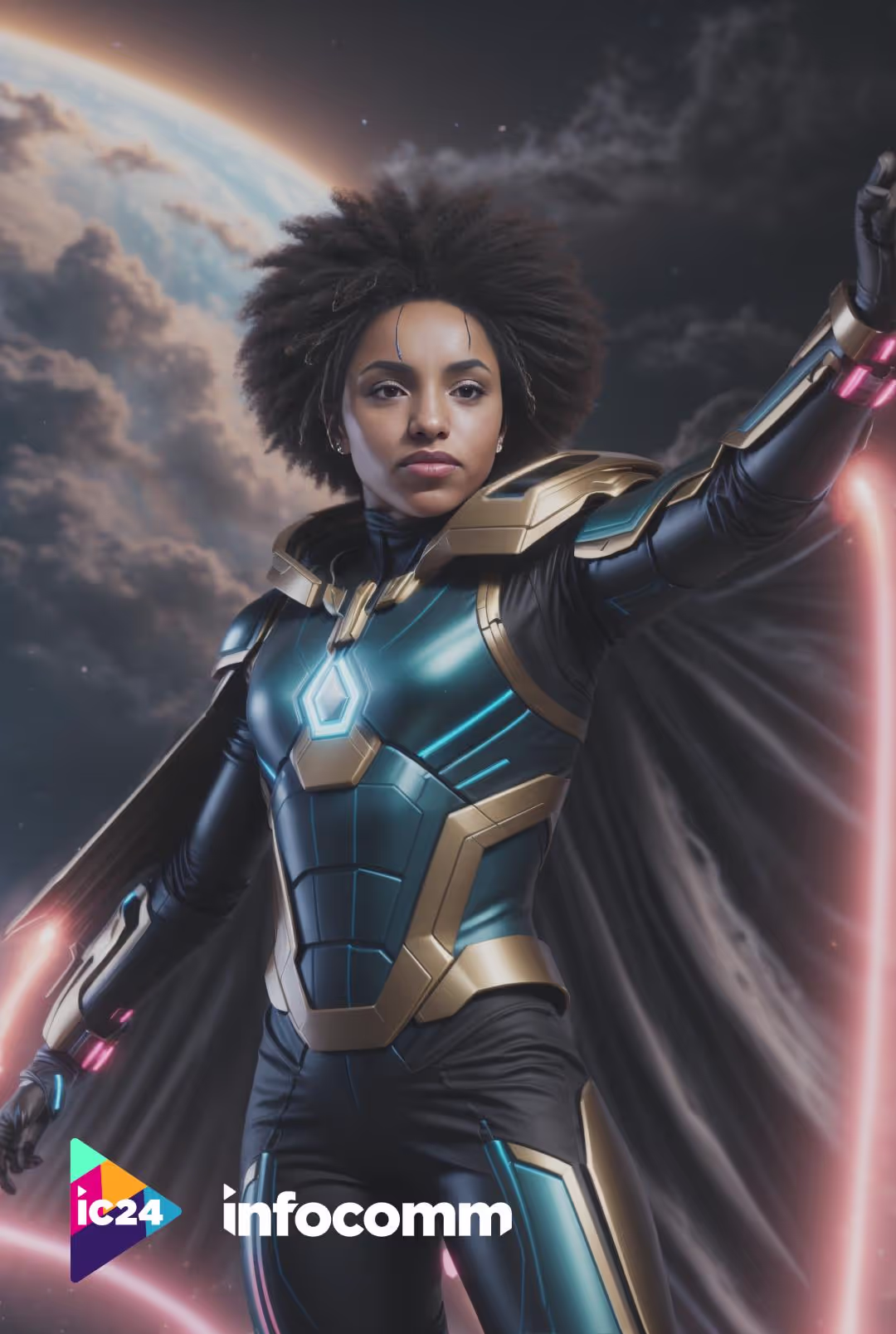 AI Photo booth hero outputs