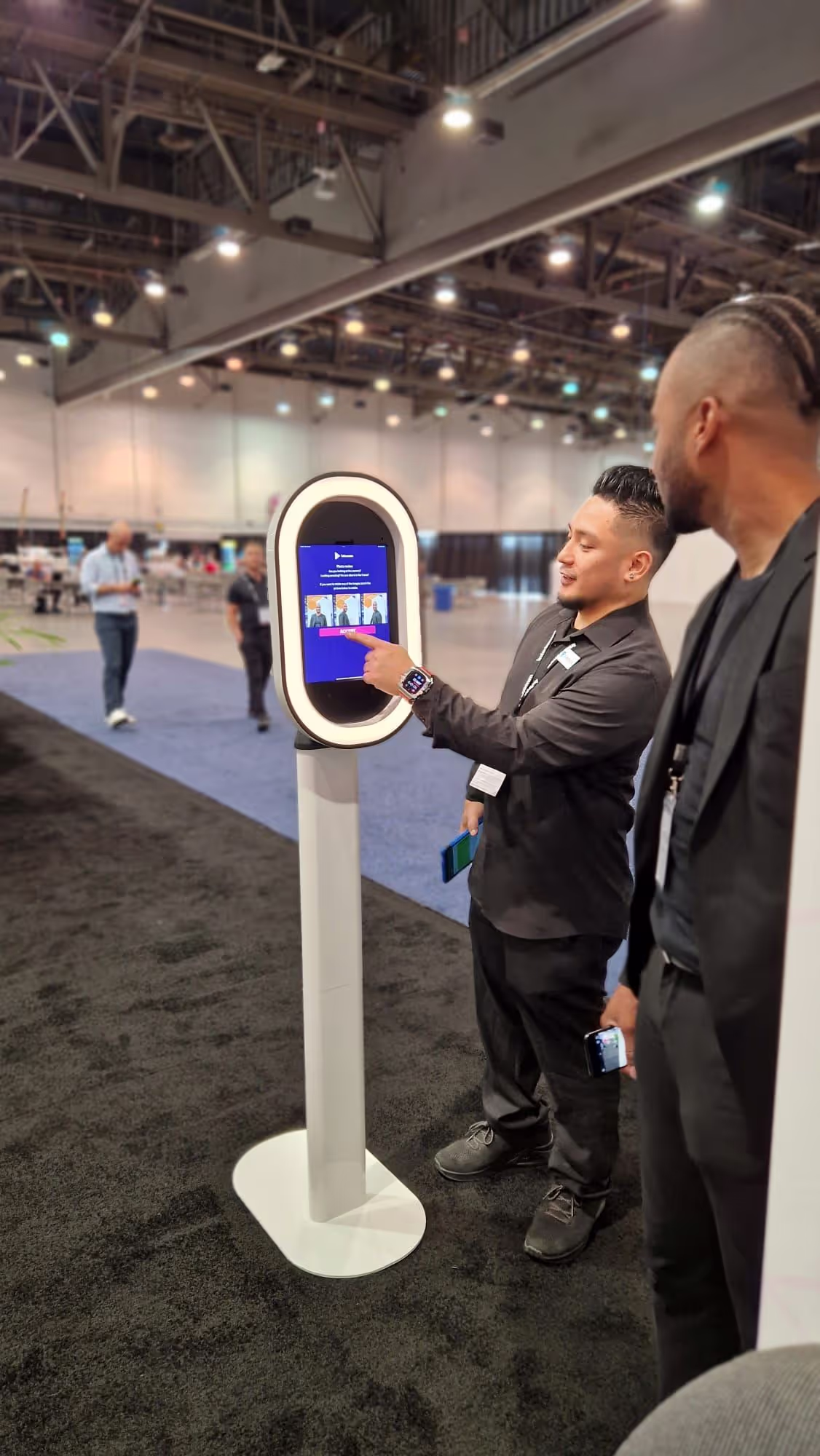 AI Photo Booth at InfoComm