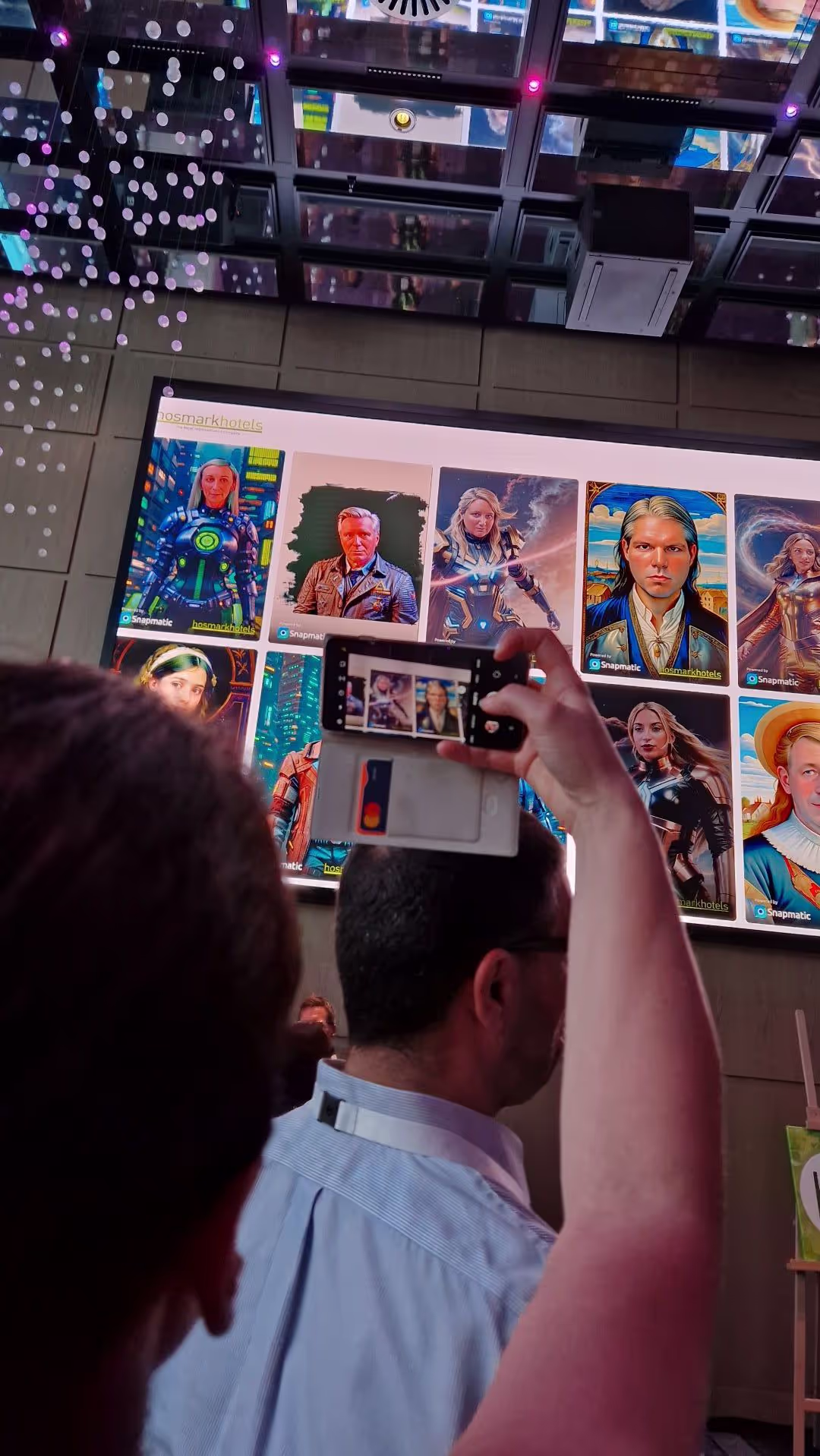 AI Photo Booth live gallery - Hosmark Summer Party