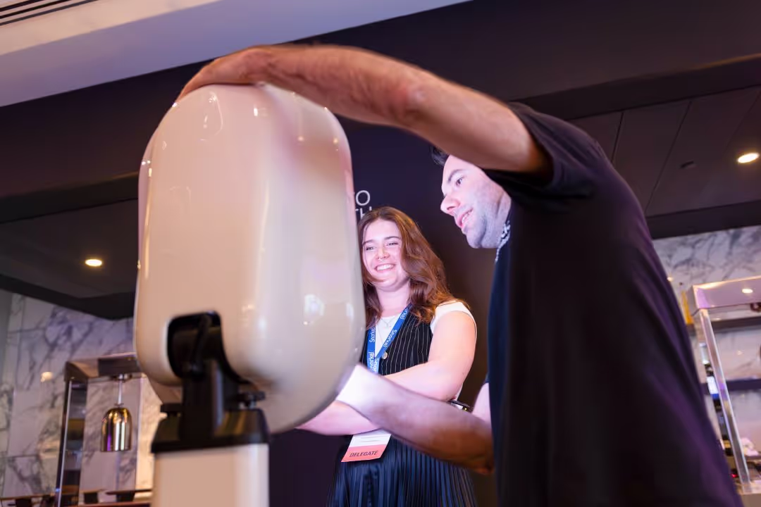 AI Photo booth at the Generative AI Summit 2024