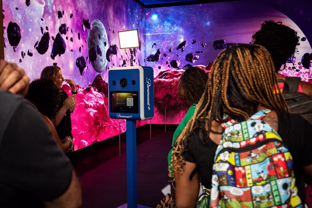 Sci-Fi TV series launch event activation at Outernet London for Paramount+