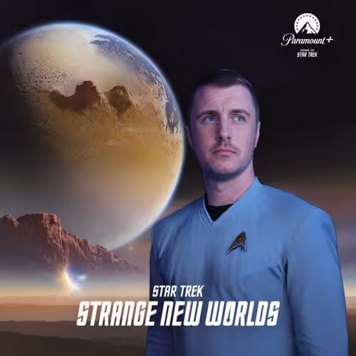Star Trek AI Photo booth -AI-generated Starfleet uniform costume replacement for diverse fan engagement