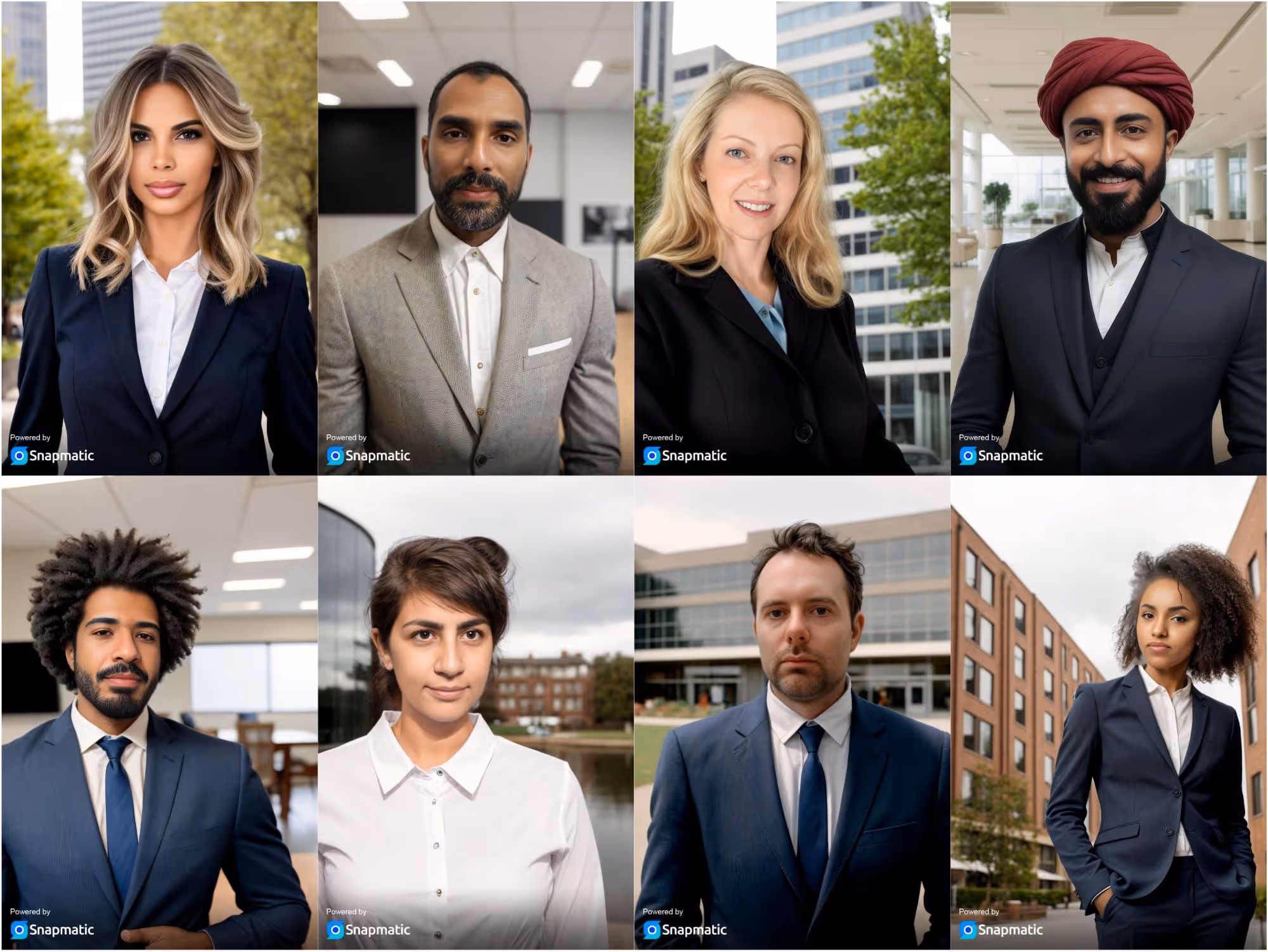 AI Photo Booth headshots