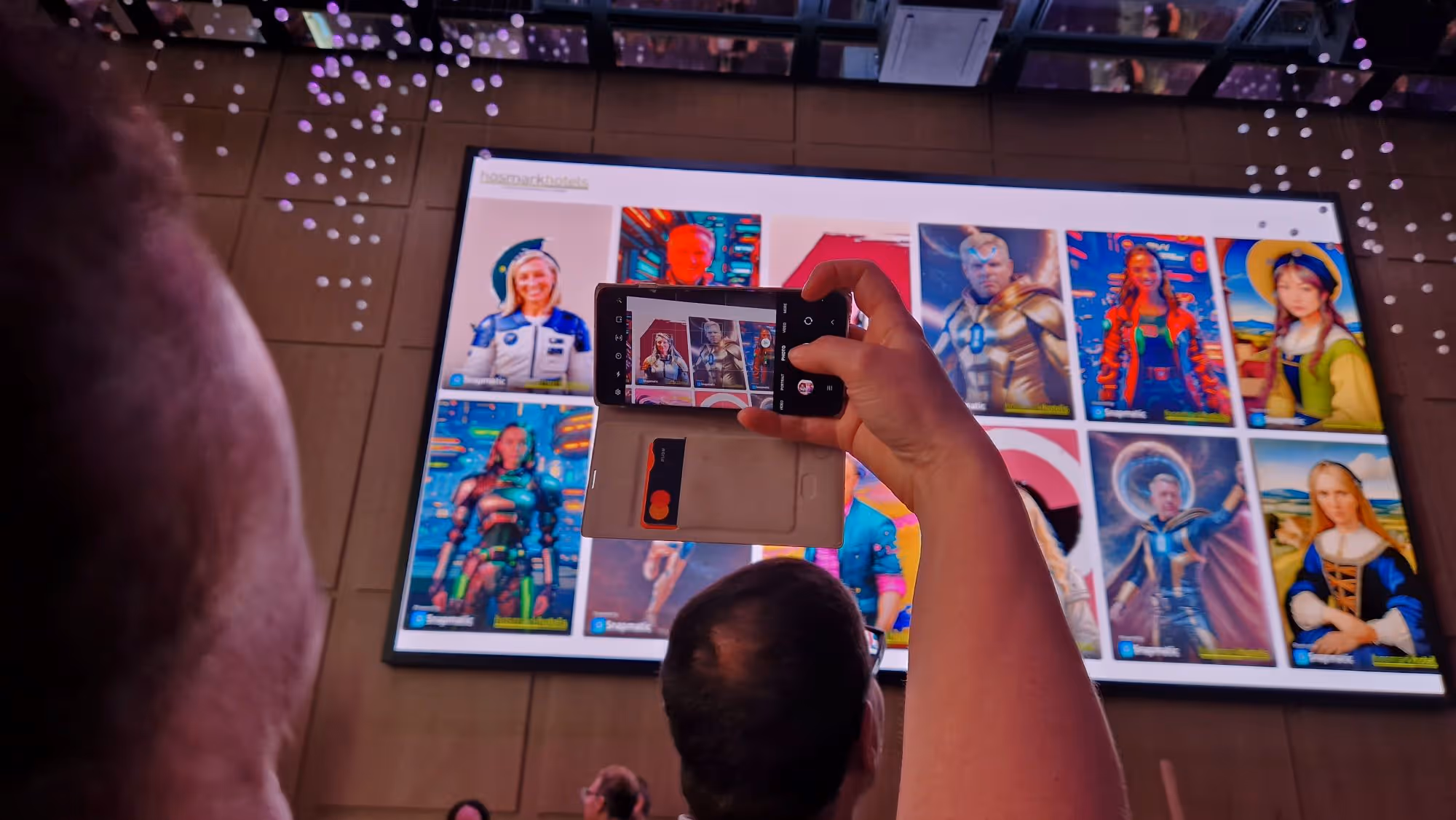 AI Photo booth gallery