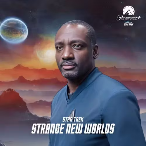 A custom branded AI Photo booth theme for Star Trek Strange new worlds Brand activation in London
