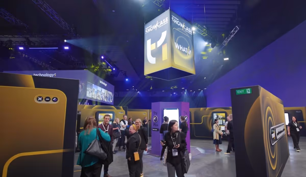 Custom branded AI photo generation interface for virtual and hybrid event engagement