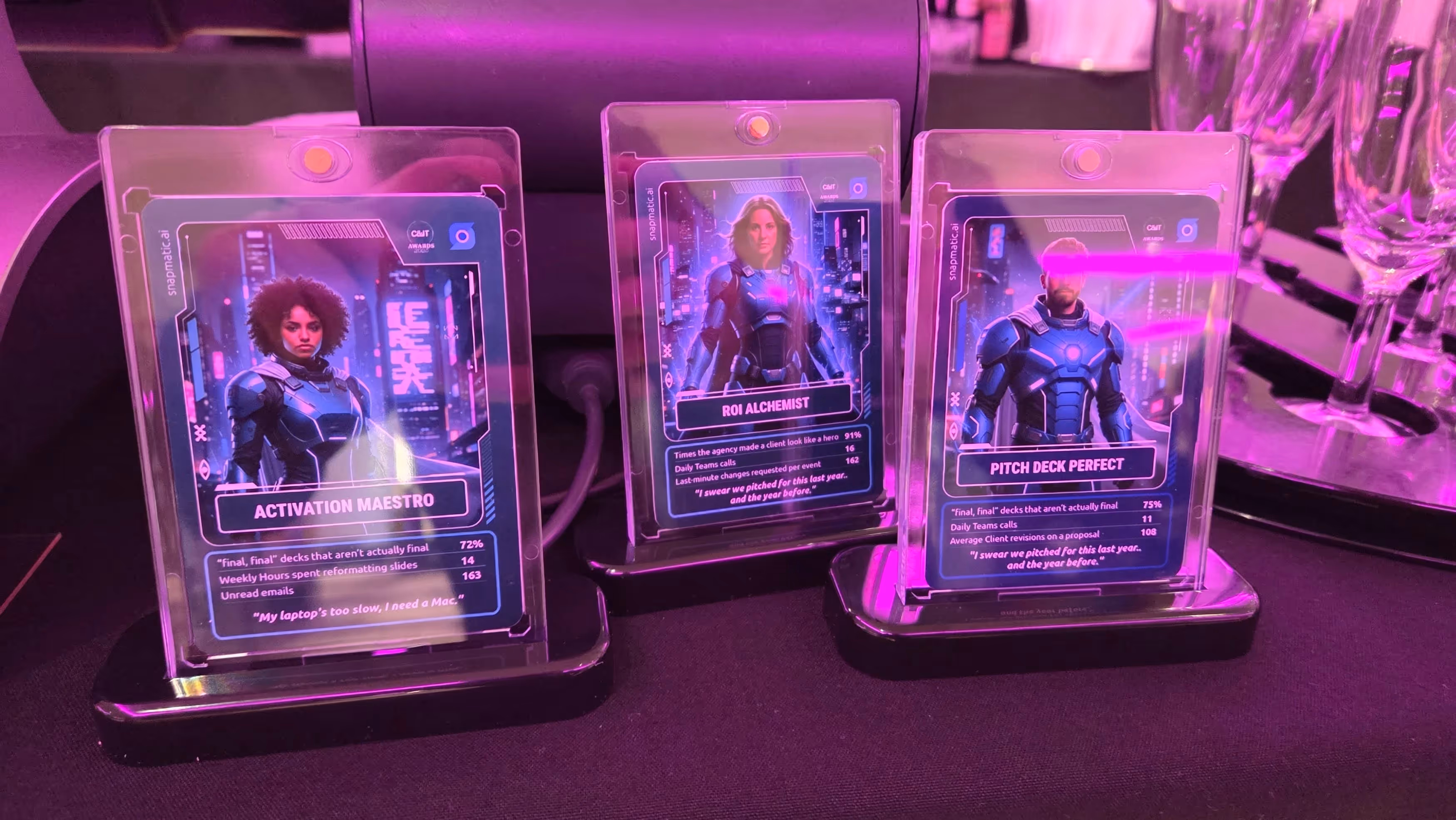 The Live Gallery for an AI Photo booth - Star Trek launch