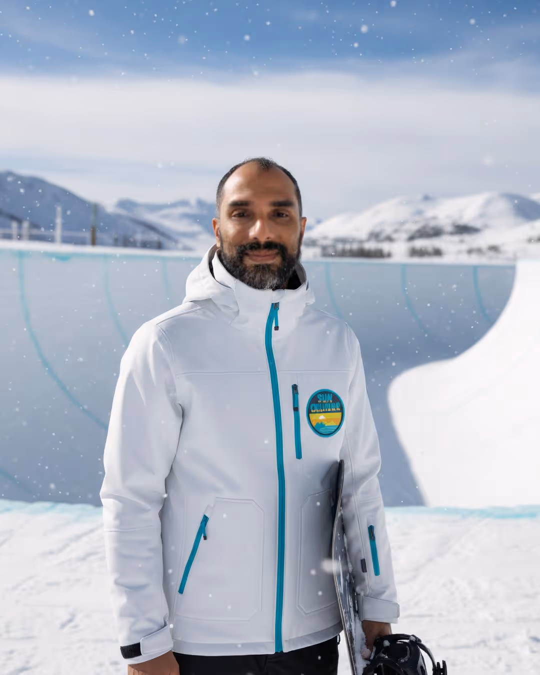 AI Photo booth for Olympic sports brand activations in France  for the winter Olympic games  2030