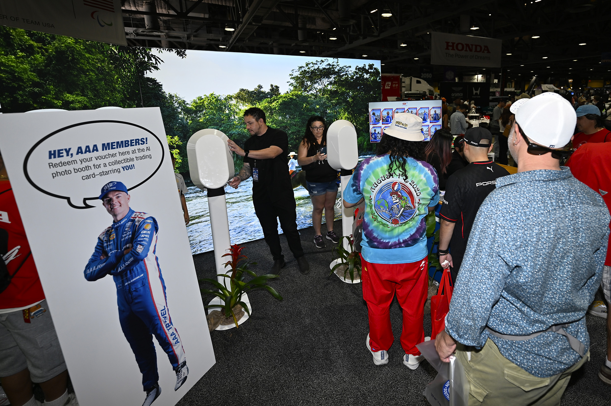 The best brand activation at IndyCar for AAA