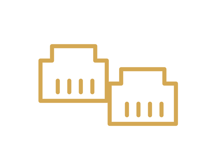 RJ45 connectors icon