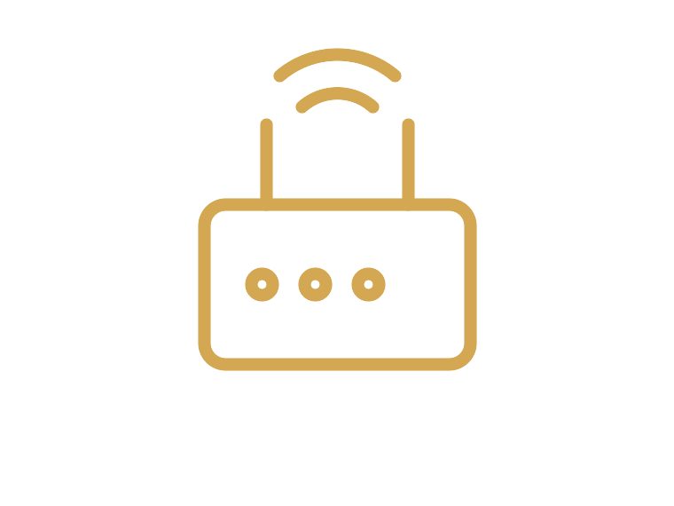 ISP modem router combo icon