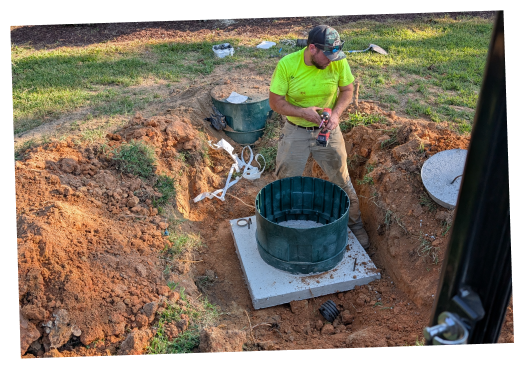 photo of a service call from scotty's sanitation
