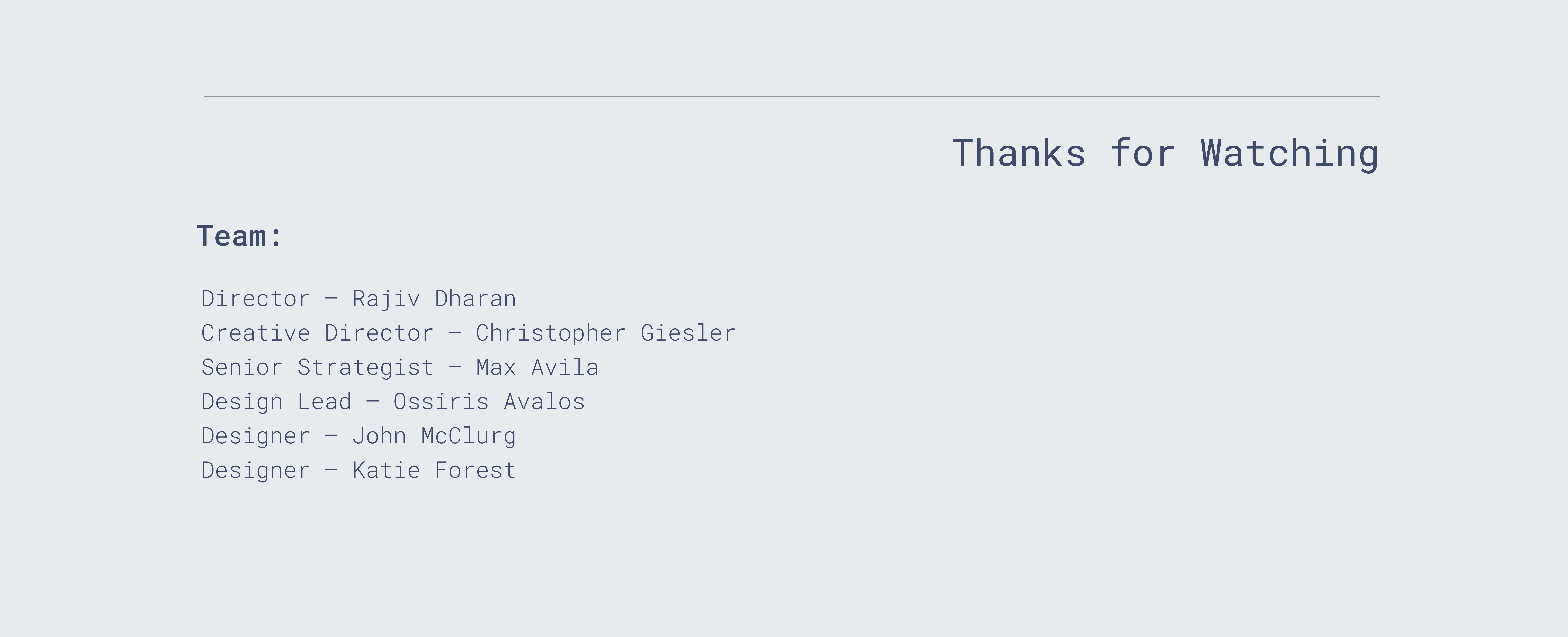 Team List
