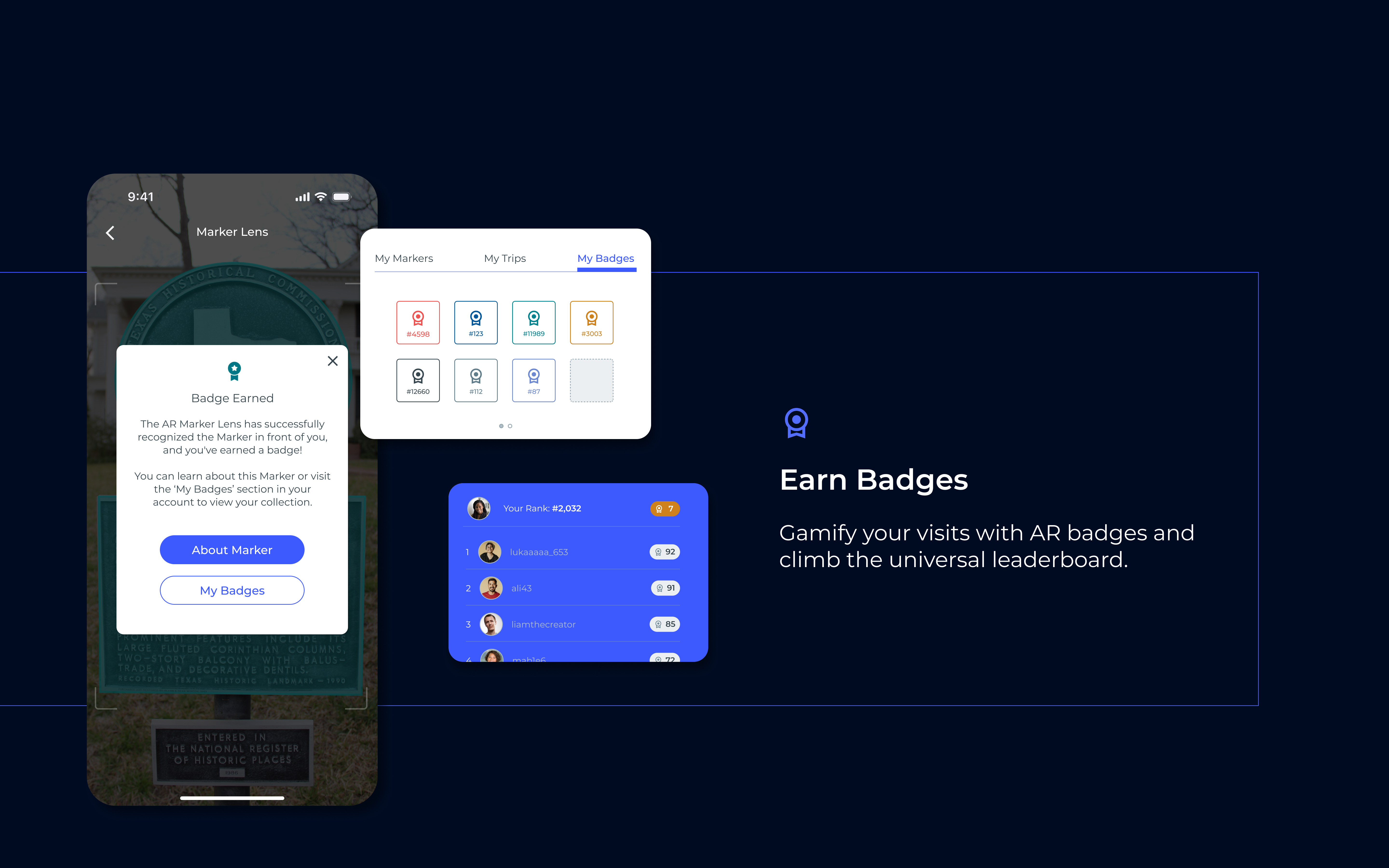 Features: Earn Badges