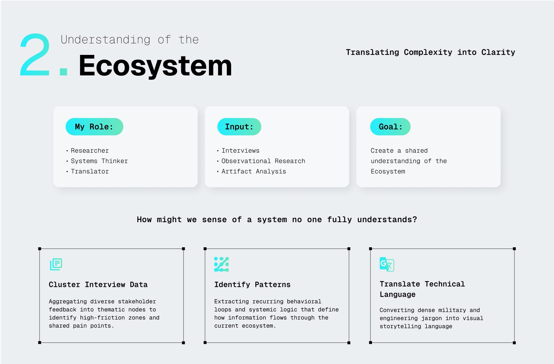 Understanding the Ecosystem