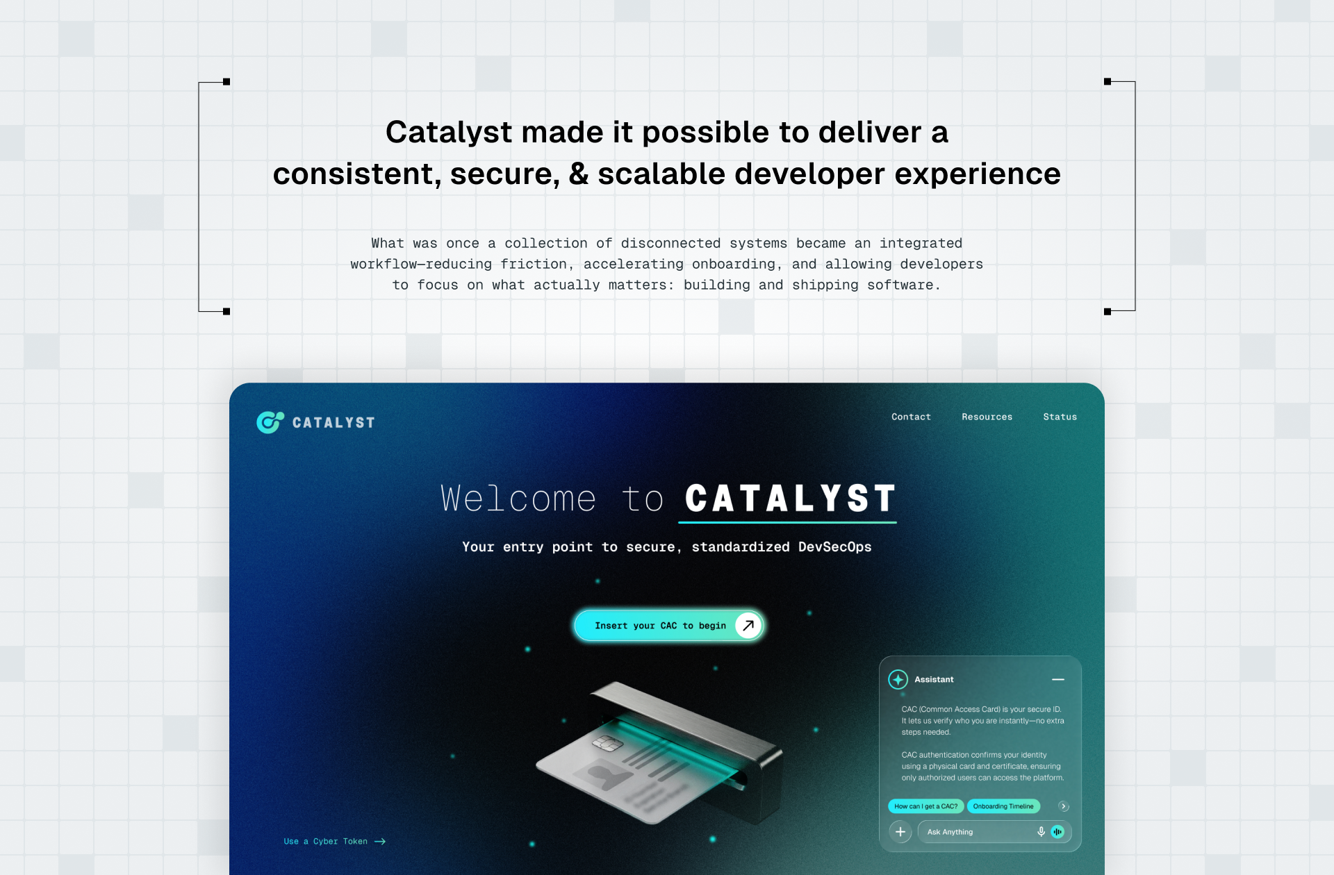 Catalyst DevSecOps platform
