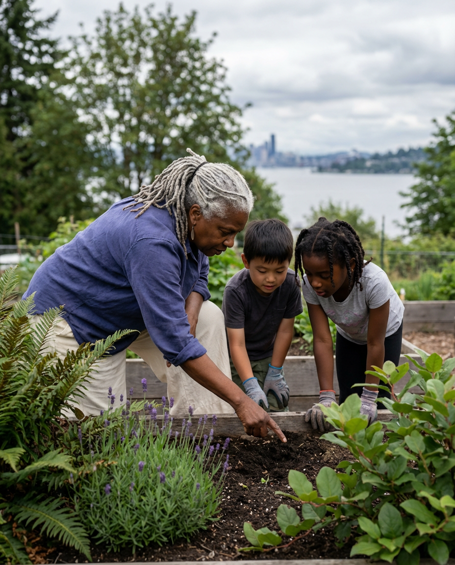 image of classroom activities from the past