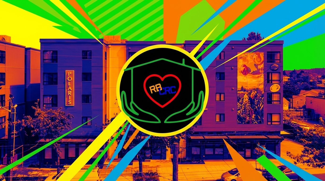 image of parents and staff discussing enrollment