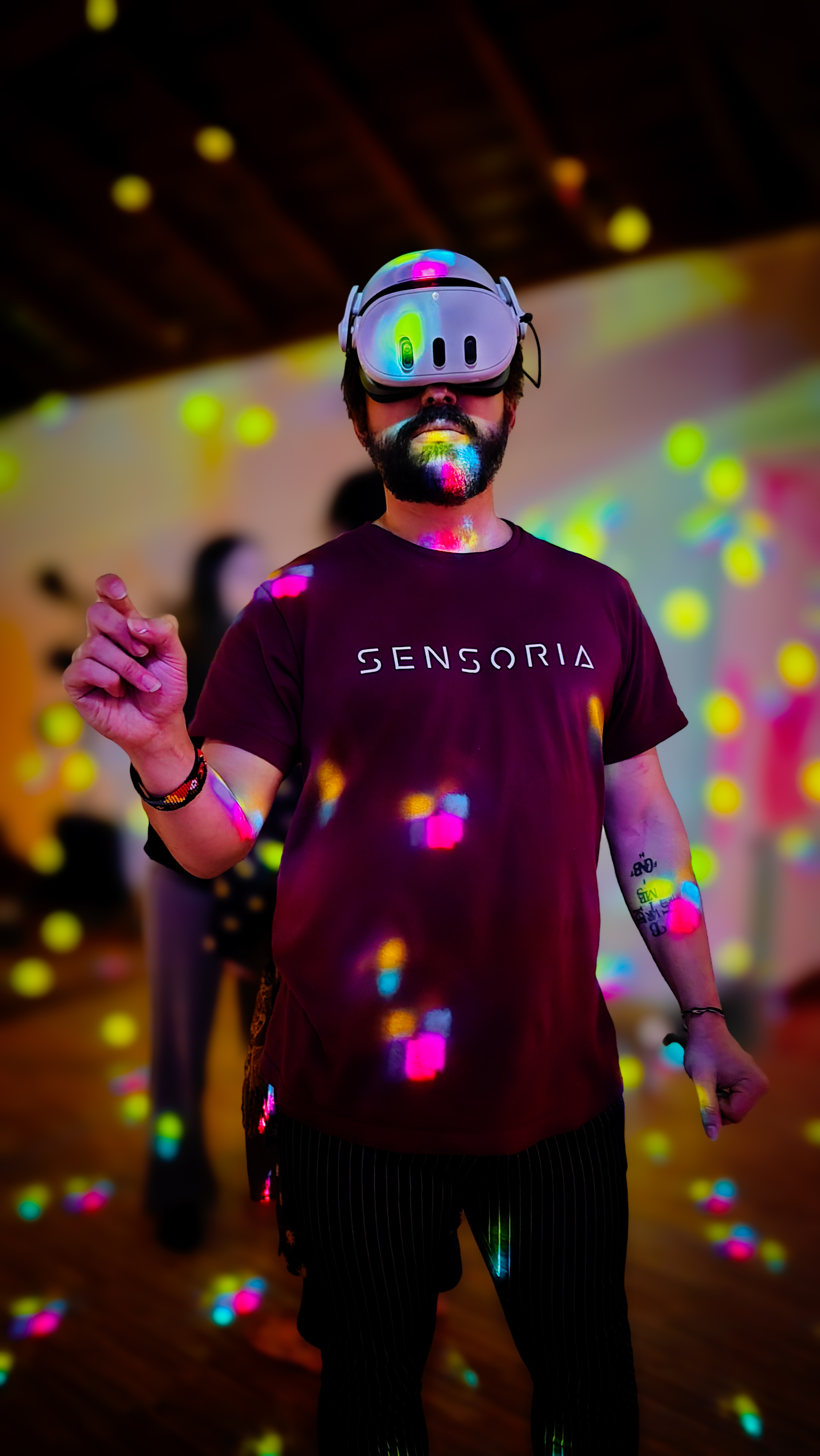 Art science installation, immersive environment