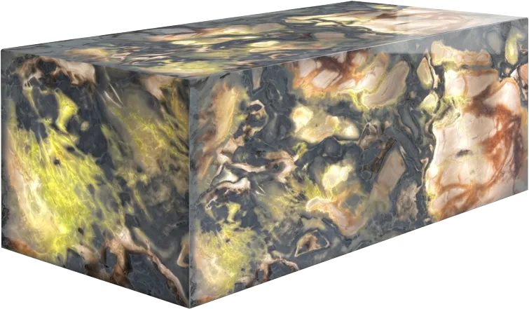 Natural stone slab sample for countertop preview