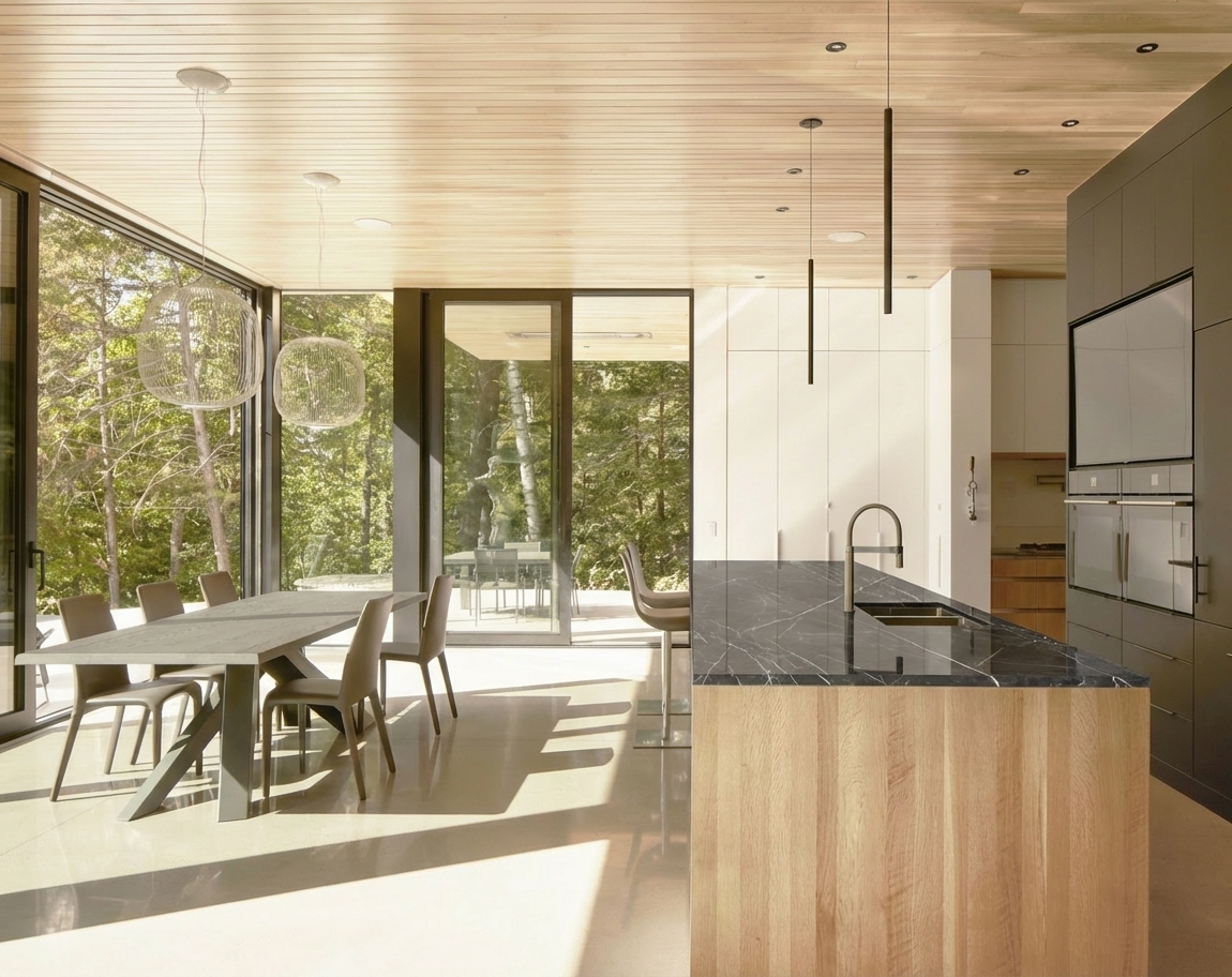 Luxury space showcasing Stonelist natural stone