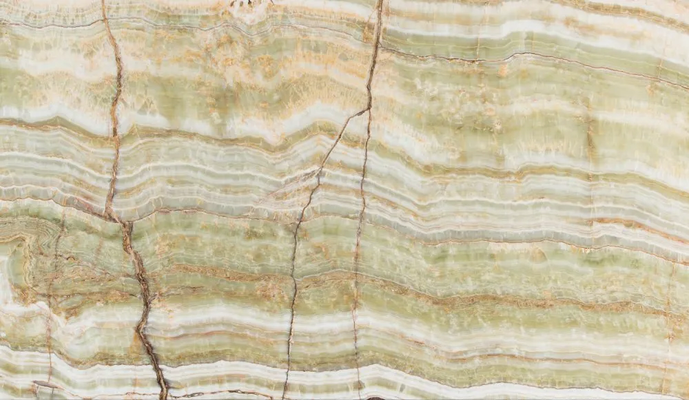 Green Onyx natural stone slab