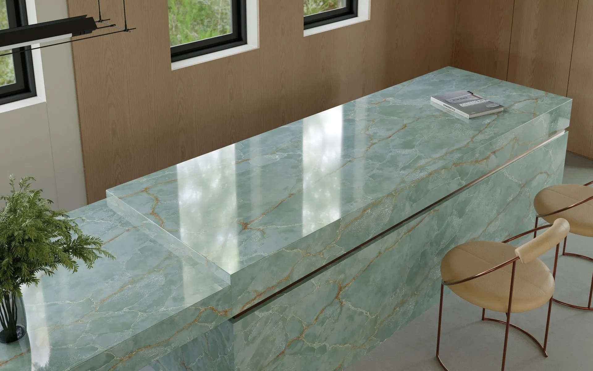 Natural stone slab texture image